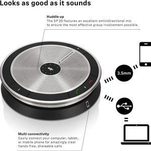 Sennheiser - Speakerphone Enterprise Solution for Mobile Devices - SP 20 ML